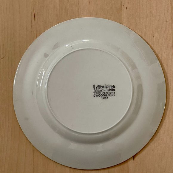 Vintage Canada Centennial 1967 Plate by Wood & Sons - Picture 3 of 5